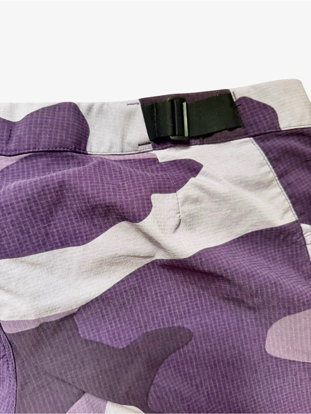Fox Purple Camo Women's Bike Shorts - Picture 4 of 8